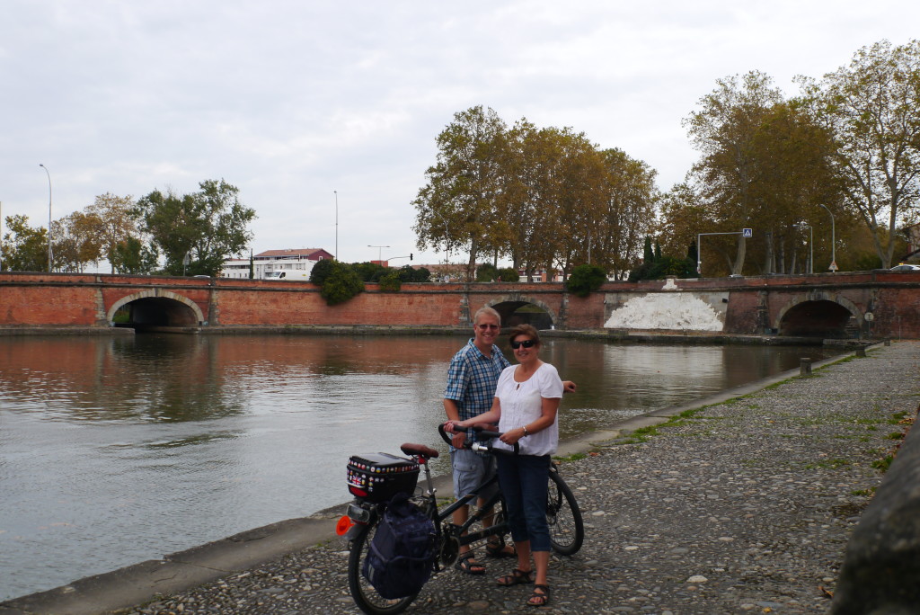 The End of the canal du Midi in Tolouse